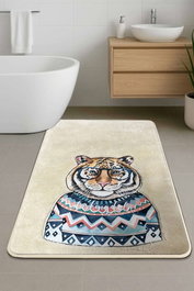 Mijölnir Logwe - Stone Alfombra de Baño 60 x 100 cm